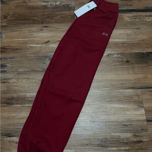 ALO Yoga Men's Deep Red Joggers